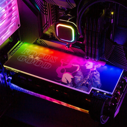 Focus Geisha RGB GPU Backplate - HeyMoonly - V1Tech