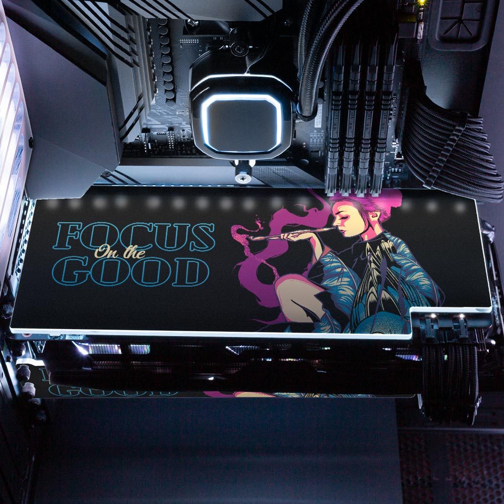 Focus Geisha RGB GPU Backplate - HeyMoonly - V1Tech