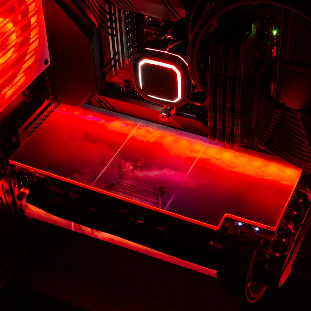 Follow Your Vision RGB GPU Backplate - Perphotal - V1Tech