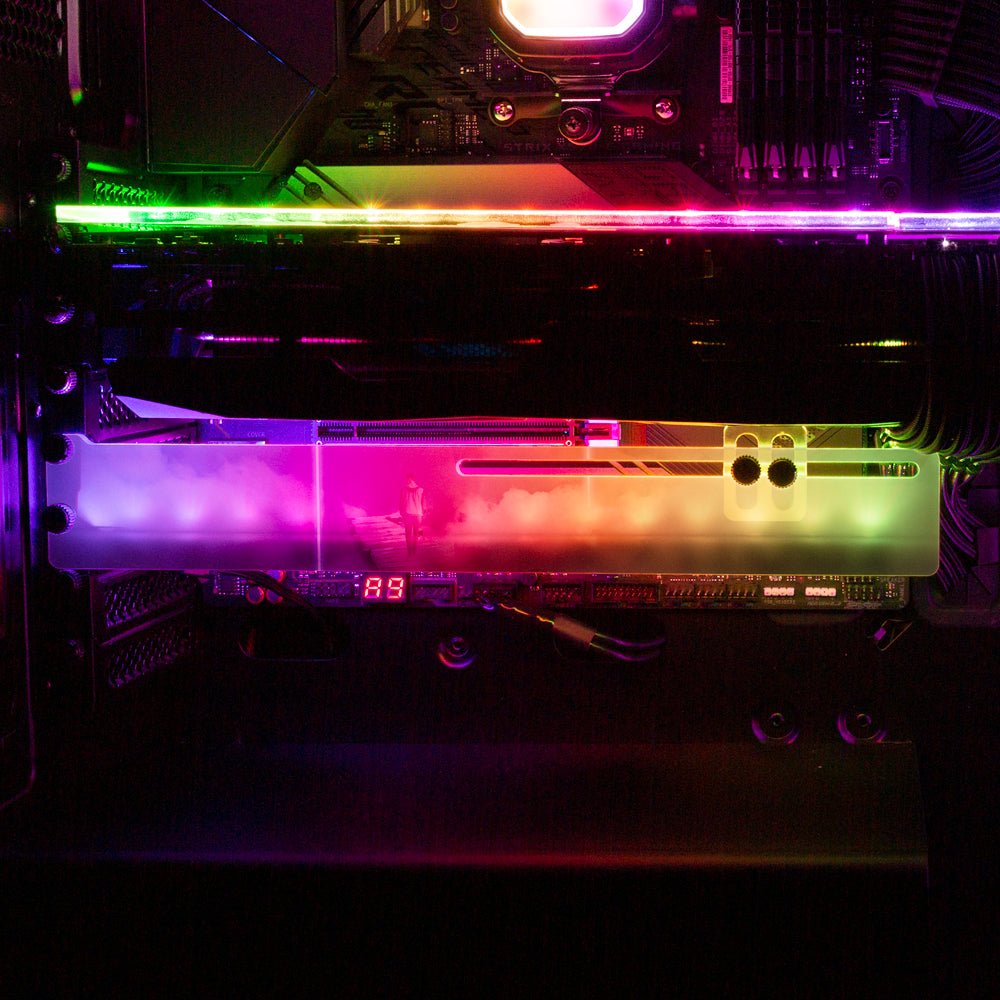 Follow Your Vision RGB GPU Support Bracket - Perphotal - V1Tech