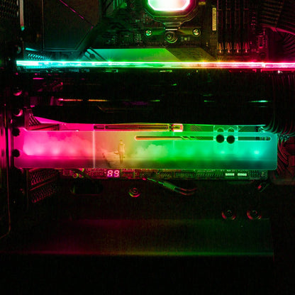 Follow Your Vision RGB GPU Support Bracket - Perphotal - V1Tech