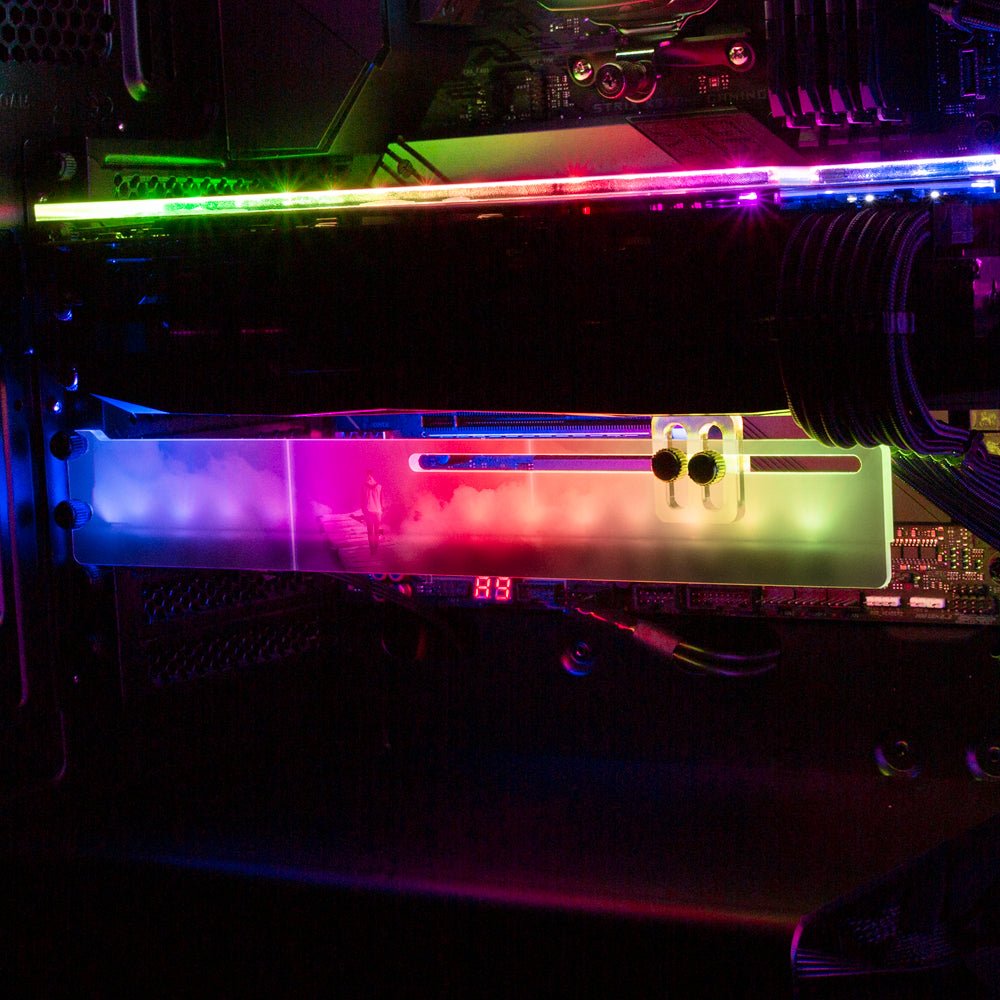 Follow Your Vision RGB GPU Support Bracket - Perphotal - V1Tech