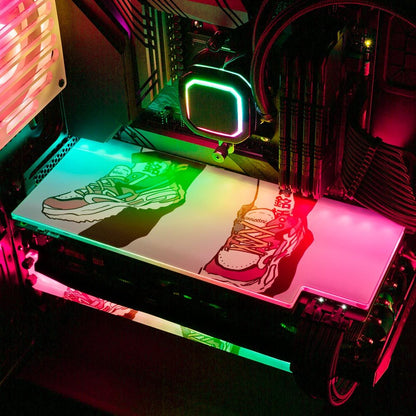 Fresh Kicks RGB GPU Backplate - Annicelric - V1Tech