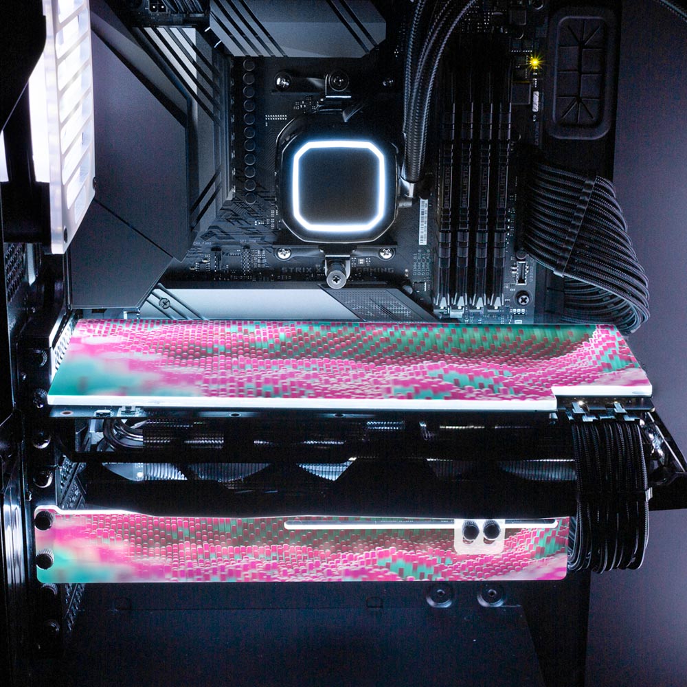 Frown Clown RGB GPU Backplate - The Dizzy Viper - V1Tech