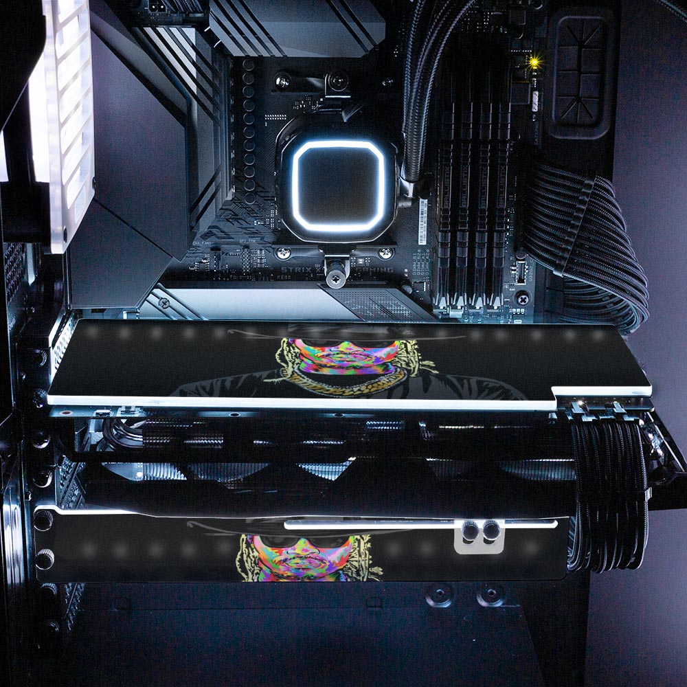 Futuredrome RGB GPU Backplate - Technodrome1 - V1Tech