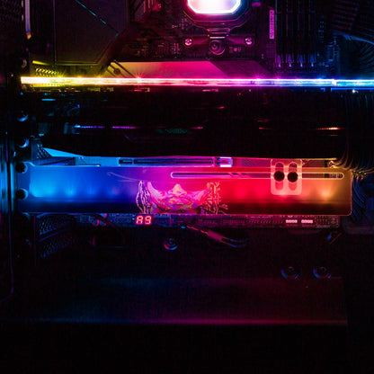 Futuredrome RGB GPU Support Bracket - Technodrome1 - V1Tech