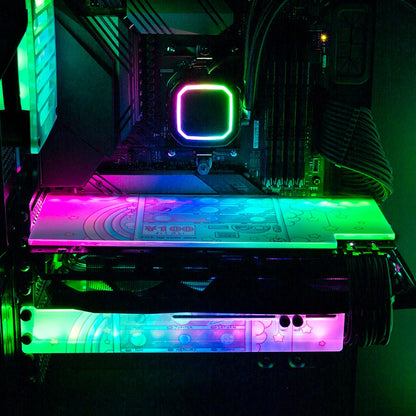 Galaxy Vending Machine RGB GPU Backplate - Piumeli - V1Tech