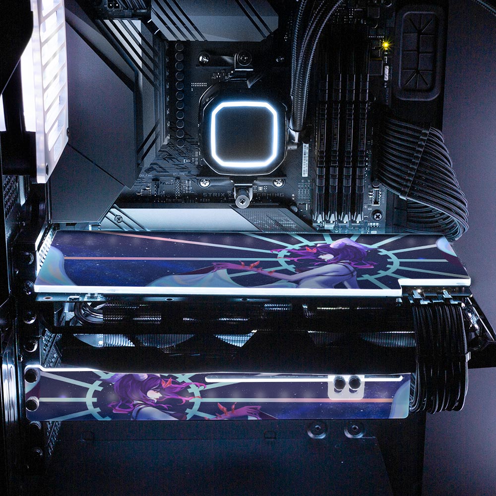 Galaxy Void Walker RGB GPU Backplate - Ghost Data - V1Tech