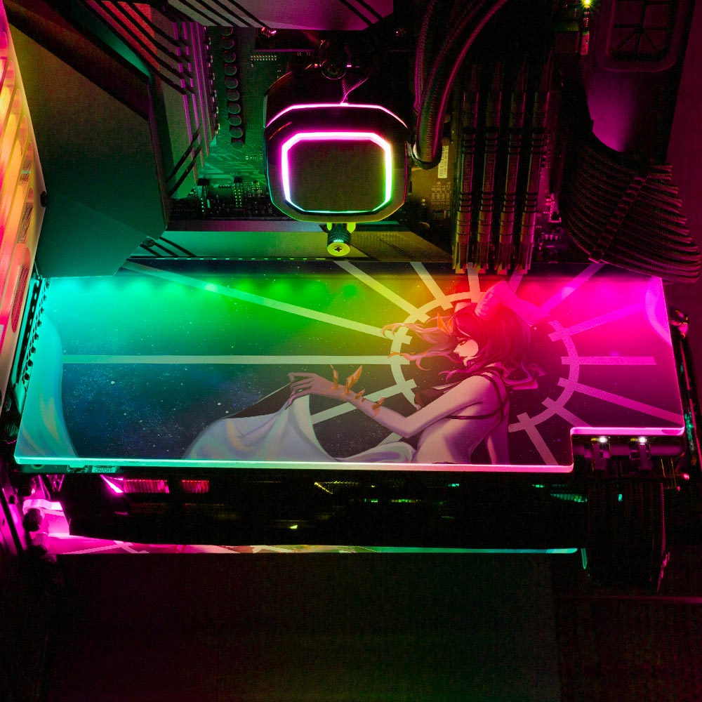 Galaxy Void Walker RGB GPU Backplate - Ghost Data - V1Tech