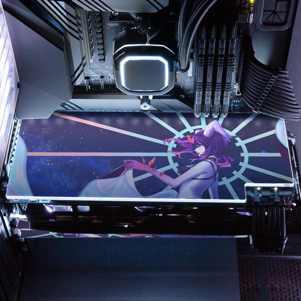 Galaxy Void Walker RGB GPU Backplate - Ghost Data - V1Tech