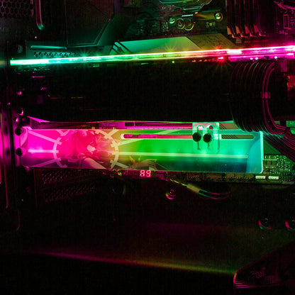 Galaxy Void Walker RGB GPU Support Bracket - Ghost Data - V1Tech