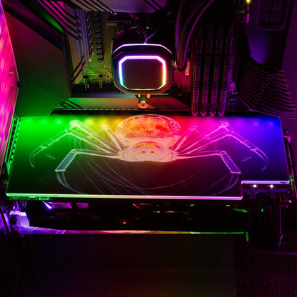 Get Expanded RGB GPU Backplate - Itwasleo - V1Tech