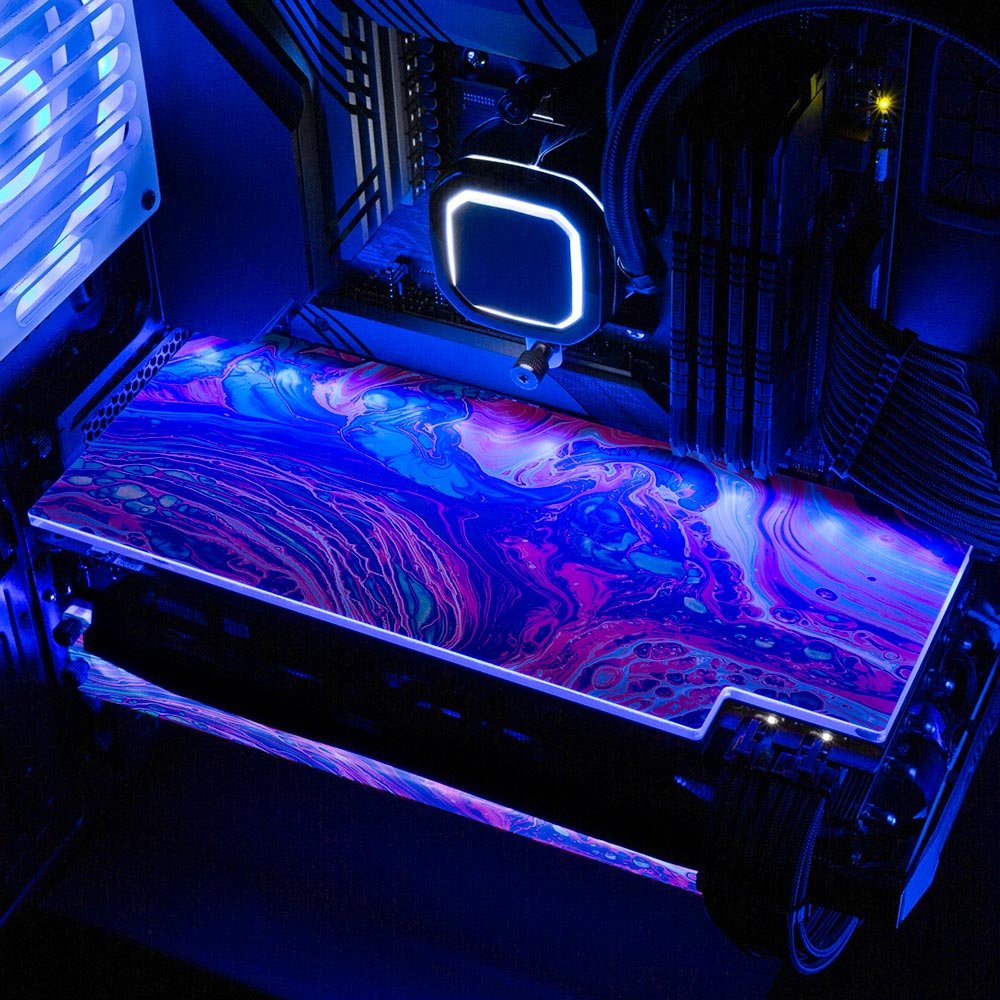 Glorious You RGB GPU Backplate - Geoglyser - V1Tech