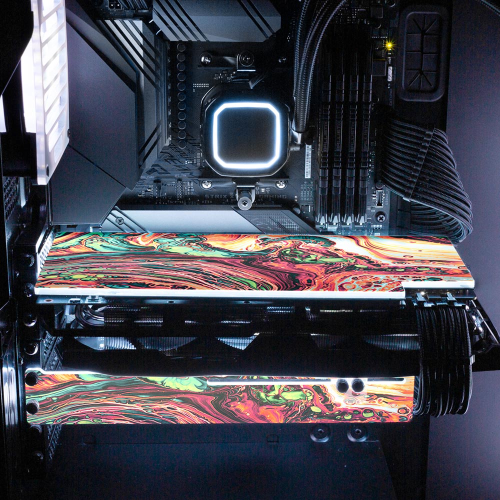 Glorious You RGB GPU Backplate - Geoglyser - V1Tech