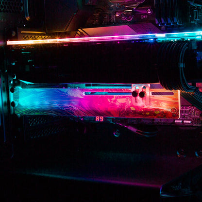 Glorious You RGB GPU Support Bracket - Geoglyser - V1Tech