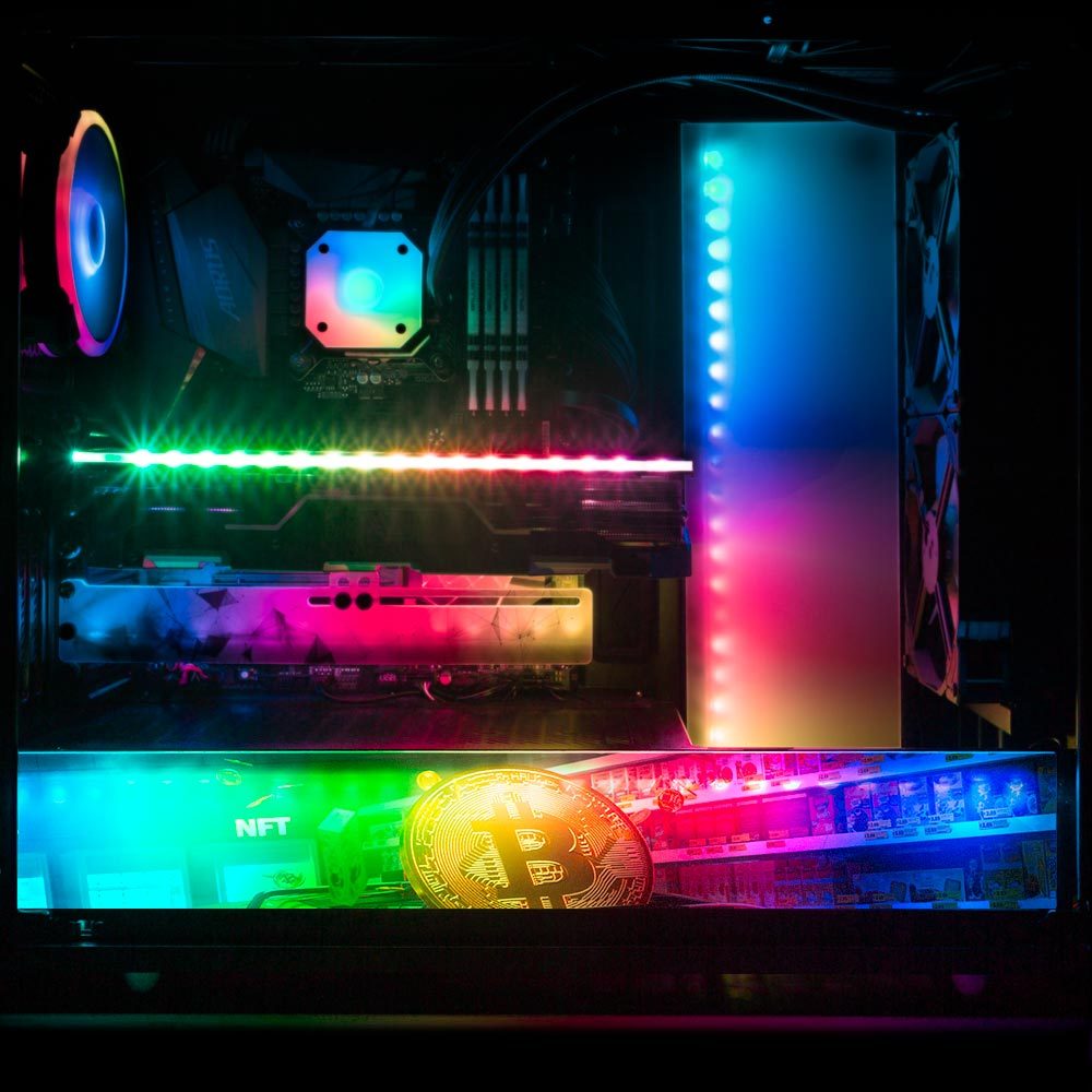 Go and Buy It RGB PSU Shroud Cover - Skie Graphic Studio - V1Tech