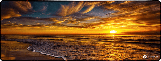 Good Morning Large Mouse Pad - Ben Mulder Photography - V1 Tech