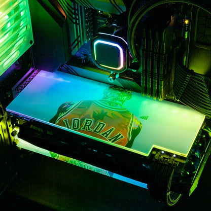 Greatest Athlete RGB GPU Backplate - Technodrome1 - V1Tech