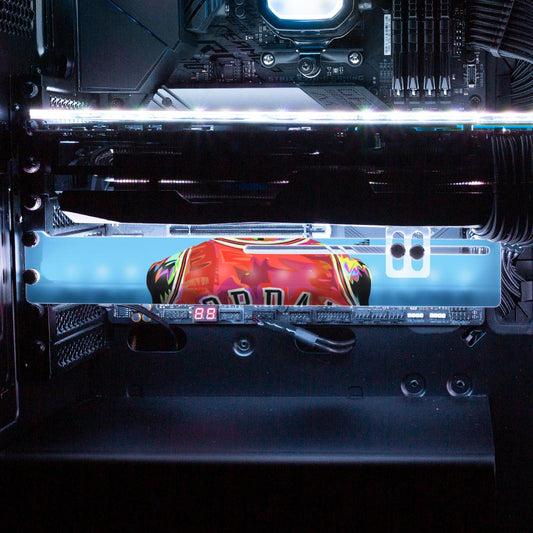 Greatest Athlete RGB GPU Support Bracket - Technodrome1 - V1Tech