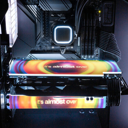 Hang In There RGB GPU Support Bracket - Guedda HM - V1Tech