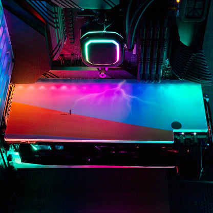 Heavenly Union RGB GPU Backplate - Spectacular.way - V1Tech