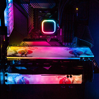 Hellfire VS Ice RGB GPU Support Bracket - Ddjvigo - V1Tech