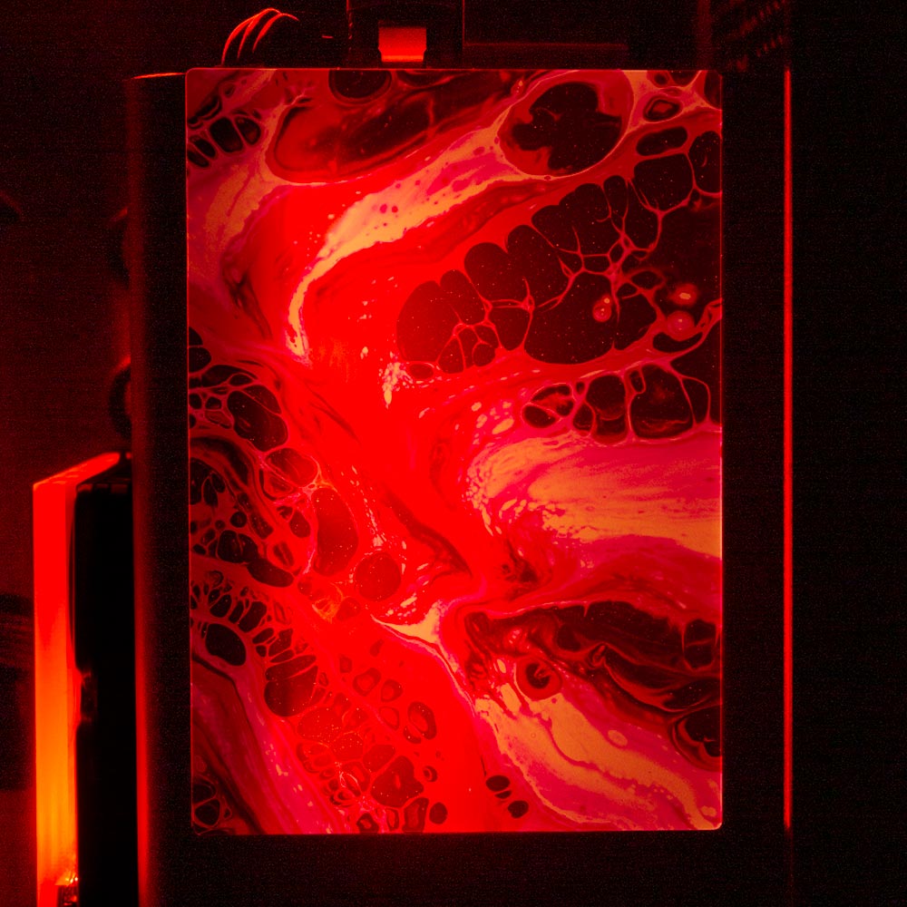 Hoax RGB SSD Cover Vertical - Geoglyser - V1Tech