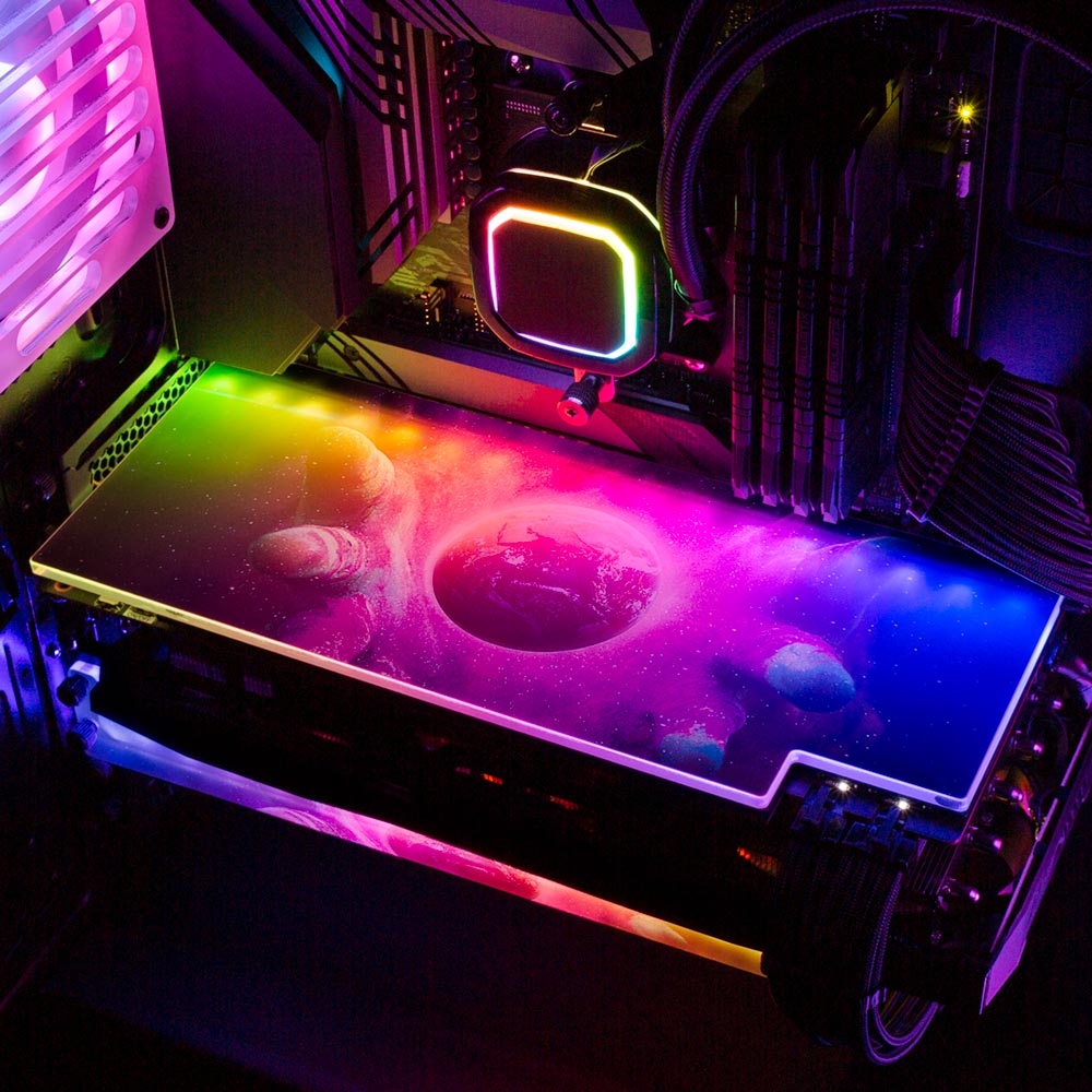 Holi RGB GPU Backplate - Ismaeel Shaikh - V1Tech