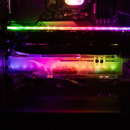 Holi RGB GPU Support Bracket - Ismaeel Shaikh - V1Tech