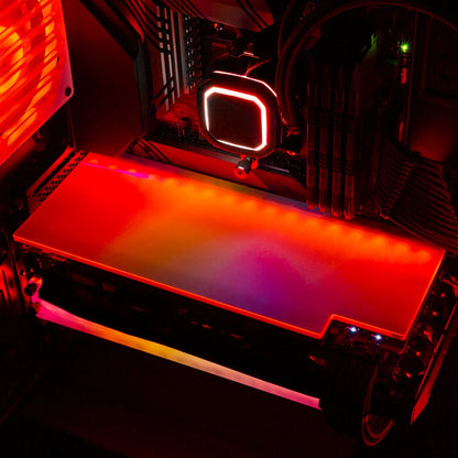 Hologram RGB GPU Backplate - Javilostcontrol - V1Tech