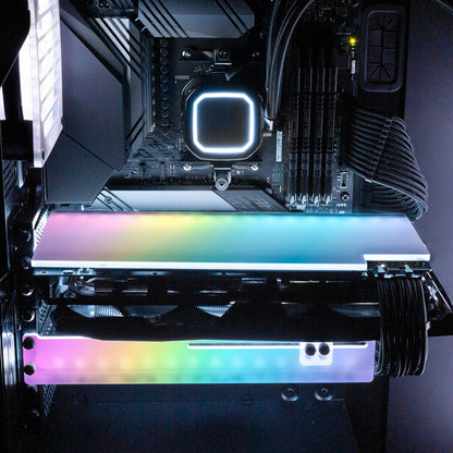 Hologram RGB GPU Backplate - Javilostcontrol - V1Tech