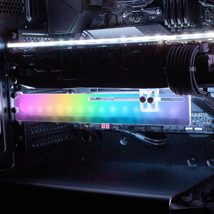 Hologram RGB GPU Support Bracket - Javilostcontrol - V1Tech