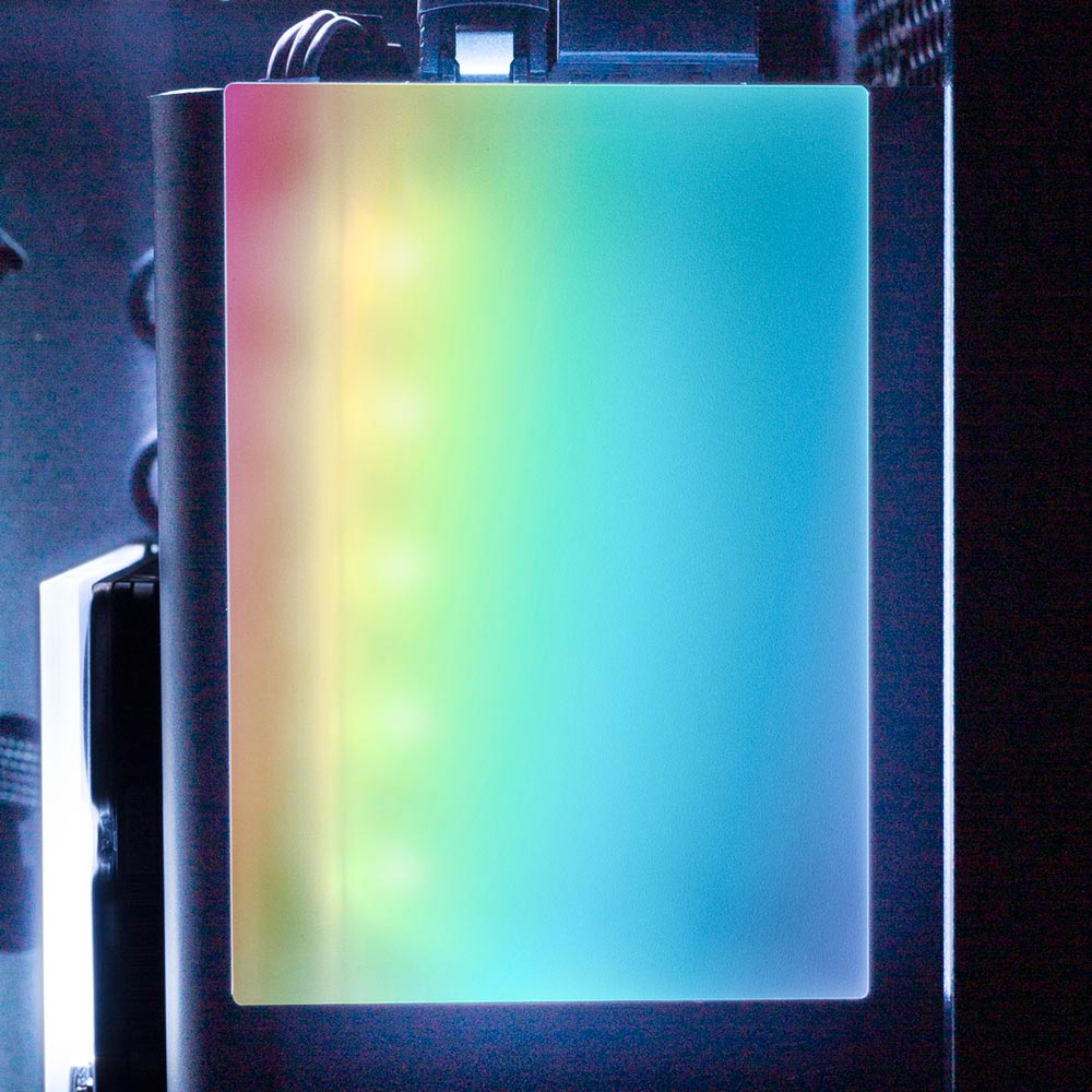 Hologram RGB SSD Cover Vertical - Javilostcontrol - V1Tech