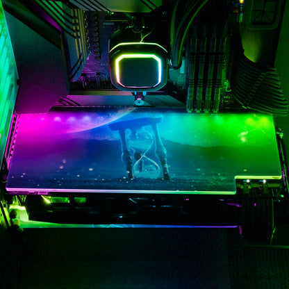 Hour Glass RGB GPU Backplate - Ismaeel Shaikh - V1Tech