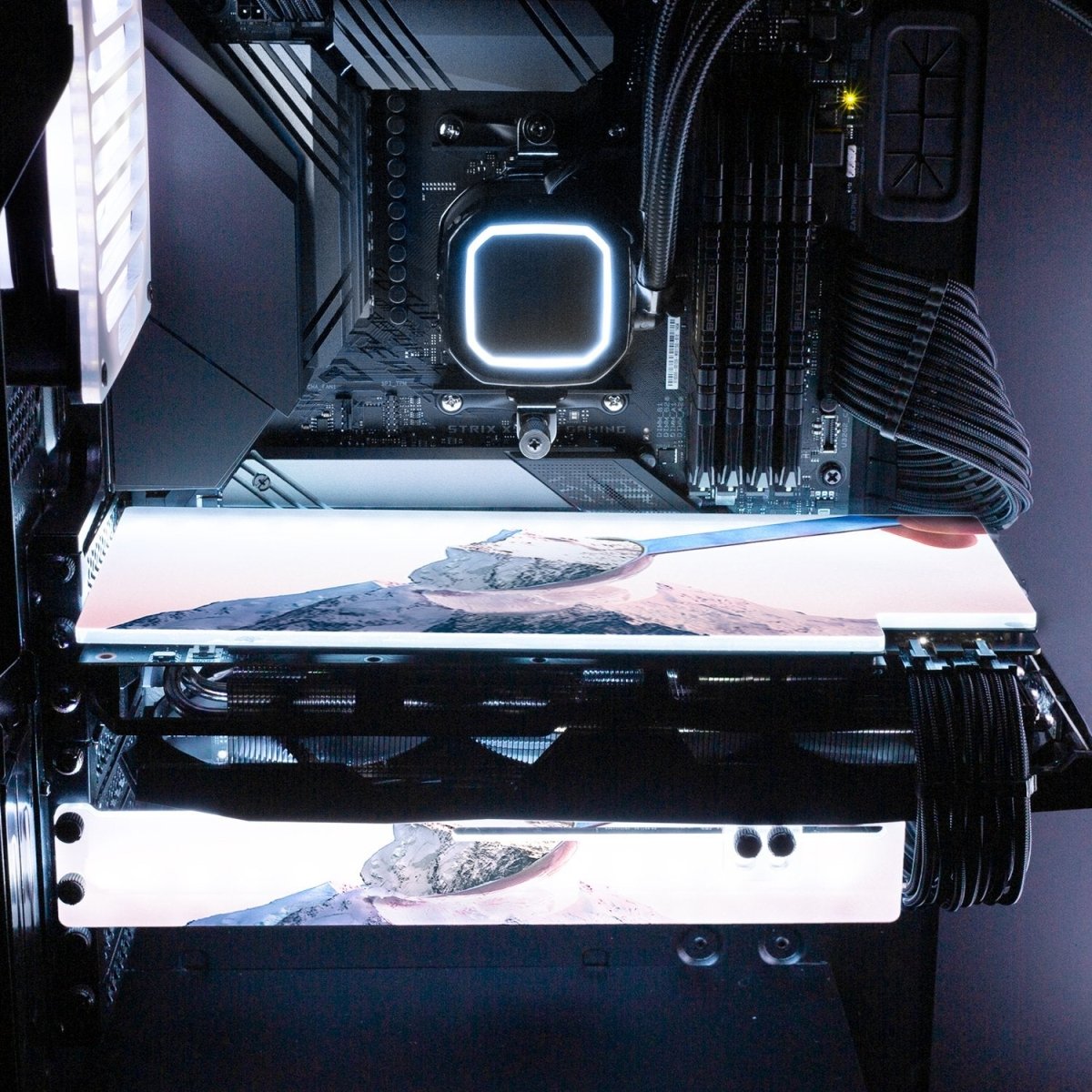 How Many Cups RGB GPU Backplate - Perphotal - V1Tech