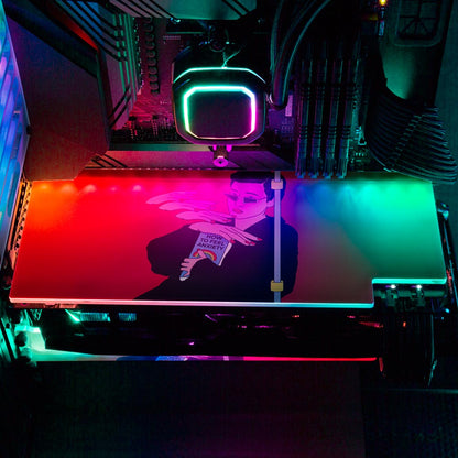 How to Feel Anxiety RGB GPU Backplate - Javilostcontrol - V1Tech