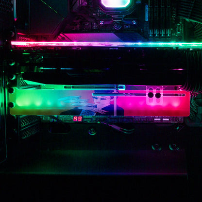 How to Feel Anxiety RGB GPU Support Bracket - Javilostcontrol - V1Tech