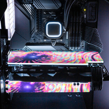 Hunting for Pearls RGB GPU Backplate - Guedda HM - V1Tech