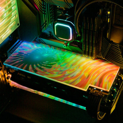 Hunting for Pearls RGB GPU Backplate - Guedda HM - V1Tech