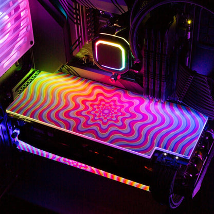 Hypnosis RGB GPU Backplate - Guedda HM - V1Tech