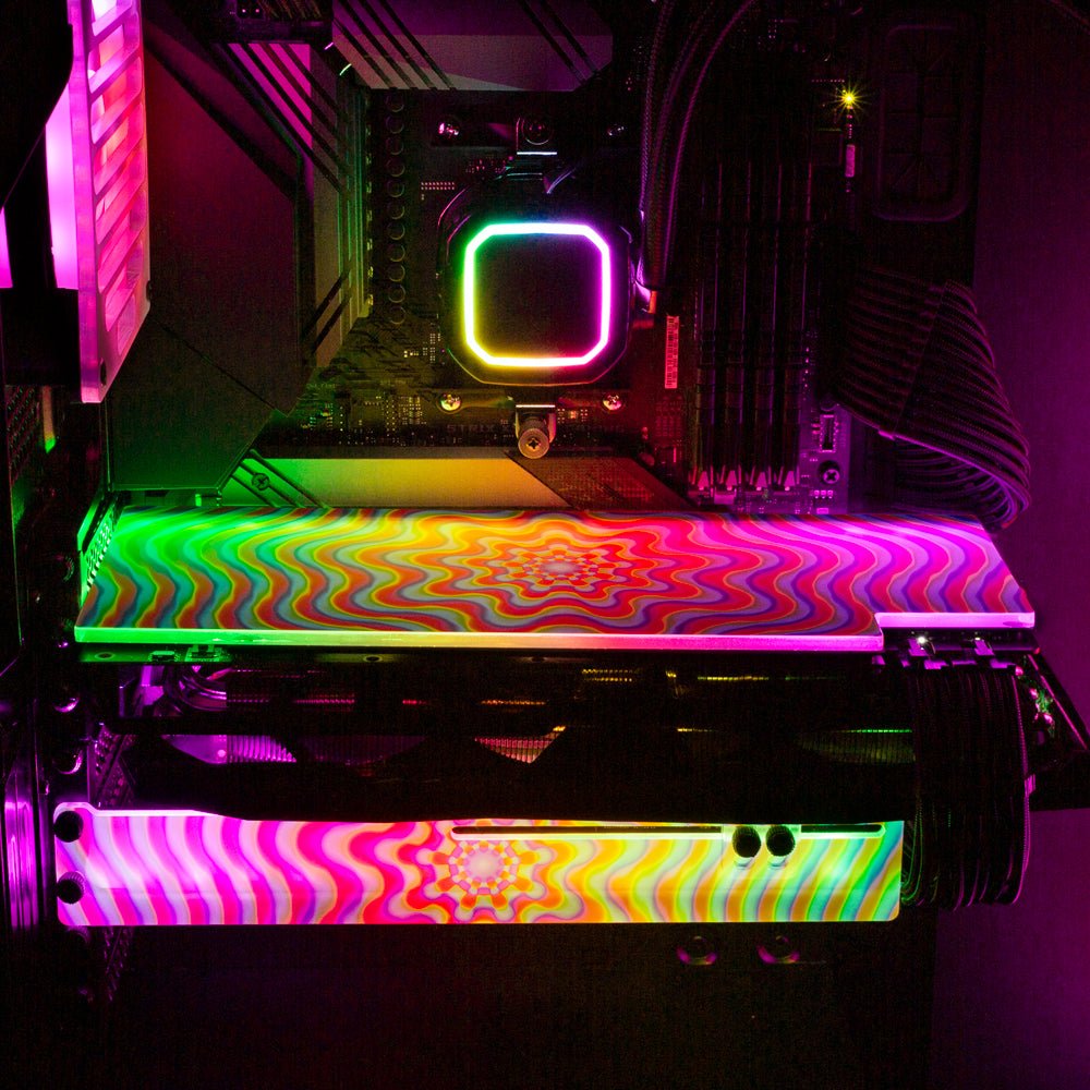 Hypnosis RGB GPU Backplate - Guedda HM - V1Tech