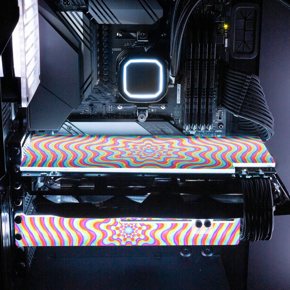 Hypnosis RGB GPU Support Bracket - Guedda HM - V1Tech