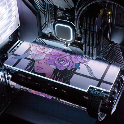 If I Were A Rose RGB GPU Backplate