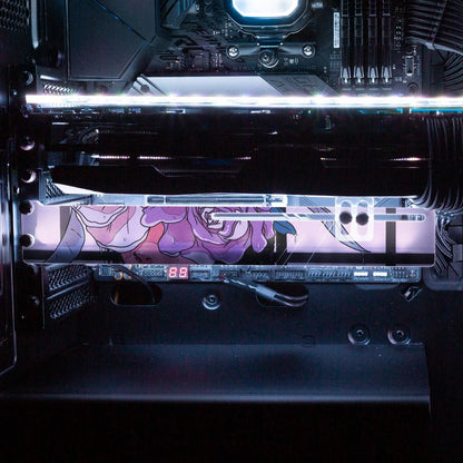 If I Were A Rose RGB GPU Support Bracket - Annicelric - V1Tech