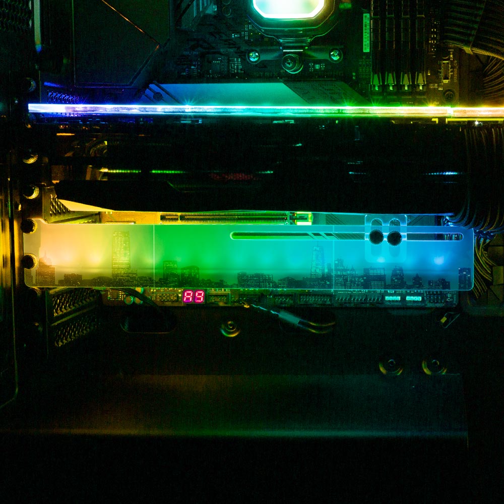 I'm Home RGB GPU Support Bracket - Seerlight - V1Tech