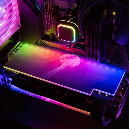 Jelly Moon RGB GPU Backplate - Ismaeel Shaikh - V1Tech