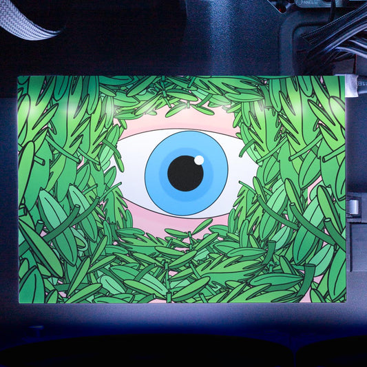 Jungle Eye RGB HDD Cover Horizontal - Javilostcontrol - V1Tech