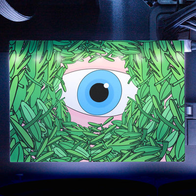 Jungle Eye RGB HDD Cover Horizontal