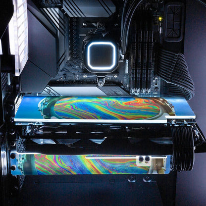 Just A Chemical RGB GPU Backplate - Seamless - V1Tech