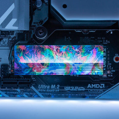 Kamikaze M.2 Heatsink Cover with ARGB Lighting